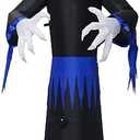 Amazon.com: Haunted Hill Farm 8-Ft Tall Grim Reaper Blow Up Inflatable with Lights and Music, Outdoor Halloween Inflatable Decoration for Lawn and Yard, Giant Spooky Holiday Decor : Everything Else