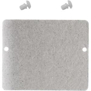 WB34X21271 Microwave Waveguide Cover Replacement Thickened is Compatible with GE microwaves, Replacing AP5791399 3026729 and PS8754952, and Comes with Two Locking Buttons (WB03X27704)