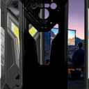 Cover for Ulefone Armor 34/Ulefone Armor 34 Pro Case, [6.95"]Shockproof Bumper Protection Shell Black