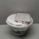 SWOOC Yardzee, Farkle & 20+ Games - Light-Weight Yard Dice Game Set (All Weather) with Collapsible Bucket, 5 Big Laminated Score Cards, and Marker (Choose 2.5in or 3.5in Dice) Yard Games (Green)