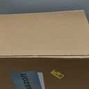 Amazon Basics Rectangular Commercial Office Wastebasket, Easy to Clean, Space-Saving, 10 Gallon, Black