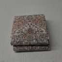 jinchan Runner Rug 2x5 Washable Hallway Rug Indoor Rug Non Slip Grey Pink Vintage Laundry Room Rug Print Retro Distressed Carpet Soft Thin Rug Accent Rug for Bedroom Kitchen