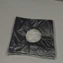 Eaasty 50 Pieces 7 Inch Vinyl Record Sleeves 45 RPM Paper Record Covers Paper Inner Sleeves for Album Jacket Covers Collection Storage, Dust and Scratch Protection(Black)