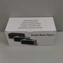 Simple Music Player for Seniors, Audiobook Player Easy to Use with Large Button for Elderly with Dementia, Blind, Alzheimer's, No Need WiFi/Bluetooth, with 32GB TF Card, Cyan