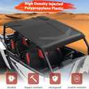 Hard Roof for Polaris RZR XP 4 1000 2024+, 5PCS Combination Plastic Roof Top for Polaris RZR XP 4 1000 Ultimate/Sport/Premium 2024 2025 4 Doors Accessories, Replace #2884554