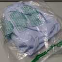 Astylish Women 2026 Loose Fit Tops Cotton Linen Button Down Shirts Collared Roll Up Long Sleeve V Neck Blouses (XX-Large, Sky Blue)