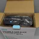 Mini Hot and Iced Coffee Maker Single Serve, for K Cup and Ground, 6 to 14 Oz Brew Sizes, with Recipe Book, for Home, Travel, RV, Office and Dorm, Classic Black (2.0 Version)