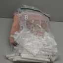 Cute Indoor Dog House for Small Dogs, INRLKIT Princess Dog House Indoor, Pink DogTent Bed with Playpen, Small Dog Canopy with Soft Cushion for Small Medium Pets