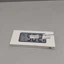 Digital LCD Wall Clock Easy to Set, 8.5 Inch LCD Screen with Time/Date/Temperature Display,Simple Digital Desk Clock with 12/24H for Bedroom Living Room Office Dcor (Black)