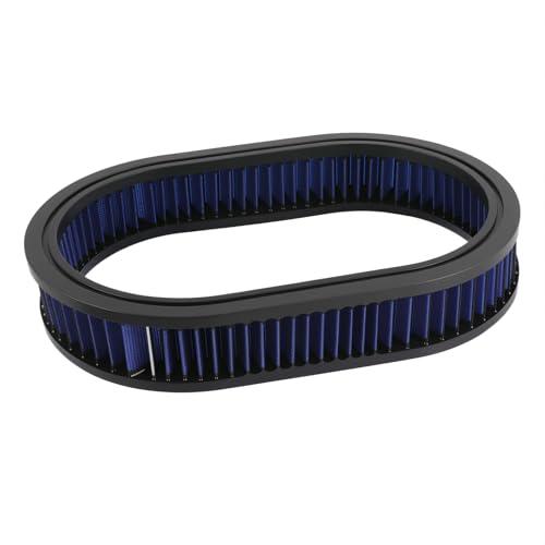 SeaEagles 12" X 2" Oval Reusable Washable Air Cleaner Filter Element (BLUE)