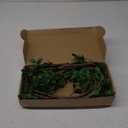 Htmeing Artificial Eucalytus Green Branches Faux Ficus Twig Home Office Shop Decoration (5 pcs)