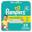 Pampers Baby Diapers - Swaddlers - Size 2, 29 Count, Ultra Absorbent Disposable Infant Diaper