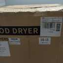 Food Dehydrator, 12 Stainless Steel Trays in 850W Dehydrator Machine, 48 Hour Digital Timer 165F Temperature Adjustable, Food Dryer for Jerky, Dog Treats, Meat, Herbs, Fruit (Dark Brown + Silver)