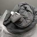 Bedsure Queen Comforter Set, Dark Grey Soft Prewashed Bedding for All Seasons, 3 Pieces GentleSoft Bed Set, 1 Lightweight Comforter (90"x90") and 2 Pillowcases (20"x26")