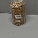 Wicker Trash Can Basket Woven Waste Basket with Lid Bathroom Wastebasket Garbage Bin with 100 Pieces of Trash Bags for Bedroom Farmhouse Home Kitchen Office