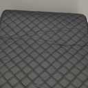 Cargo Mat for Infiniti QX80/QX56 (with Center Console on The 2nd Row) 2011-2024(Non fit 2025) / Nissan Armada Full Coverage 100% Protection Trunk Mat Boot Liner Black with Black Stitching