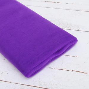 Threadart Premium Soft Tulle Bolt - 54" by 20 Yards (60 ft) Fabric - For Wedding, Parties, Costumes, and Decoration - Purple