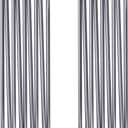 TRIWONDER Tent Poles Replacement Aluminum Camping Rod Accessories Pre-Assembled Tent Pole Repair Kit, 2 Pcs (16.3ft (4.96m), Gray)