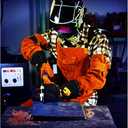 TEKWARE Welding Helmet Solar Power Auto Darkening Hood Welder Mask Breathable Grinding Helmets with Adjustable Shade Range (Gz-107)