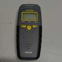 General Tools MMD4E Digital Moisture Meter, Water Leak Detector, Moisture Tester, Pin Type, Backlit LCD Display With Audible and Visual High-Medium-Low Moisture Content Alerts, Grays