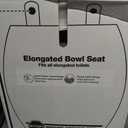 KOHLER Cachet ReadyLatch Elongated Slow Close Toilet Seat, White
4636-RL-0, Quiet Lid, Contoured Grip-Tight Bumpers Installation Hardware, Apartment Essentials