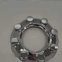 Front F250 F350 SD 4x4 Chrome Wheel Center Hub Caps 8 Lug Rim Lug Cover Hubs