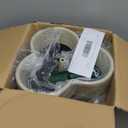 VIVOSUN 5 Tier Vertical Gardening Stackable Planter for Strawberries, Flowers, Herbs, Vegetables, Ivory (1 Pack)