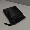 Square Gas Fire Pit Cover 32 x 32 x 25 Inch, Waterproof & 600D Heavy Duty Fire Table Cover for 28x28, 30x30, 32x32 Inch Patio Tall Propane Firepits