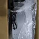 IKTCH 30 inch Black Wall Mount Range Hood, 900 CFM Ducted/Ductless Stainless Steel Vent Hood with Gesture Sensing & Touch Control Switch Panel, 2 Pcs Adjustable Lights(IKP02-30-BSS)