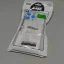 Skyseaco for iPhone 16 Pro Case, Clear Cute Butterfly Lily Floral Flower Phone Case for Women Girls, Clear Slim Camera Lens Shockproof Protection Phone Cover, WhitePack of 2