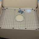 Serene Valley Sink Bottom Grid 22" X 14-1/2", Centered Drain with Corner Radius 3/8", Sink Protector SVH2215C