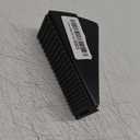 Large Door Stopper - Metal Door Wedge, Tall Door Stopper, Spring Rubber for Extra Strong Grip (Black, 1 Pack)