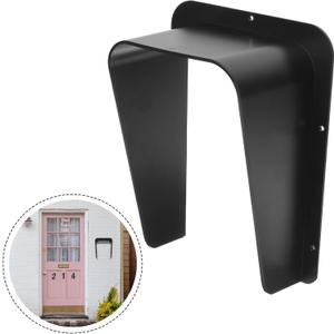 Homoyoyo Access Control Machine Waterproof Cover Acrylic Rain Shield for Doorbell Rfid Keypad Attendance Machine Protection from Rain and Sun Easy Installation for Outdoor Security Devices