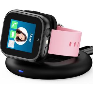 Charging Stand Compatible with Sync UP Kids Watch 2, Portable & Foldable Magnetic Charger with 2.7ft Cable for T Mobile Syncup Kids Watch 2 (Not for Syncup 1) (Black)