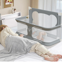 JWPEHOE 3 in 1 Baby Bassinet Bedside Sleeper Portable Crib, Co-Sleeping Baby Bed, Playpen, Suitable for Twin, Full, King & Queen Size Bed (47.3 Inch)