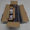 Briofox bronze Curtain Rods for Windows 72 To 144 Inch Heavy Duty Modern End Cap 1 Inch Curtain Rods Adjustable Decorative Drapery Rod for Home,Office,Apartment,Farmhouse