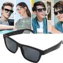 Fydun Smart Sunglasses Hands Calling Glare Filtering Music Glasses for Traveling
