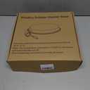 Chicken Water Heater for Winter, 110W Heated Poultry Waterer Base with Thermostat, 11 Inch Poultry Winter Deicer Heated Base with 9.8ft Power Cord, 2PCS (Silver)