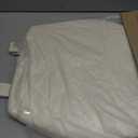 Bemis 730SLEC Slow Close Toilet Seat, Easy Clean Hinges and Durable Plastic Seat, Made in USA, Round, Bone