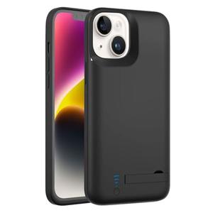 Fey Battery Case for iPhone, Extended Batteri Charging Cases for  Portable Rechargeable Charger Cover, 6000mAh,Perfect for Business Travel,Black
