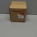 5.7" Square Tissue Box Cover, Handmade Checkered Cube Tissue Box Cover with Capiz Shells, Decorative Tissue Holder for Living Room, Bathroom, Bedroom or Office (Navy Blue)