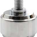 1/2"-13 Thread-On Shift Knob Chrome Mounting Adapter Compatible with Eaton Fuller Style 13/15/18 Shifter