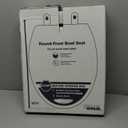 KOHLER K-26802-0 Impro ReadyLatch Quiet Close Round Toilet Seat, White Toilet Seat, Grip-Tight Bumpers, New Home Essentials, Slam Prevention