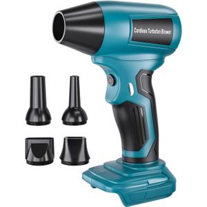 Taingwei Cordless Leaf Blower for Makita 18V Battery - High-Speed, Brushless Motor, 130,000 RPM, Lightweight Design for Leaves,Dust,Snow, Lawn Care,Patio Cleaning (Battery Not Included) Taingwei Cordless Leaf Blower for Makita 18V Battery - High-Speed, Brushless Motor, 130,000 RPM, Lightweight Design for Leaves,Dust,Snow, Lawn Care,Patio Cleaning (Battery Not Included)