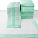 Bed Pads with Adhesive Strips 30'' X 36'' Disposable Underpads Extra Large Thicker Incontinence Pads for Unisex Adult, Senior, Kids and Pet (30 Count) (30"X 36"(with Adhesive))