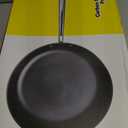Misen Carbon Nonstick Skillet - Nitrided Carbon Steel - Professional Alternative to Teflon - 1100F High Heat Ready - Easy Release - Induction, Oven, & Grill Safe - 12 Inch