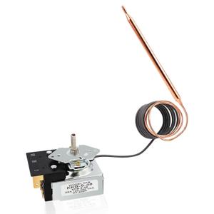 PB010036 KKB-9-48 Thermostat Broil Bake Compatible with Viking Awoco Range Stoves Oven Thermostat Fryer Parts Max Temp 606, 22A 120-250 VAC, Fit for EVGIC VGIC VGIS VGRC VGSC Series