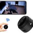 Mini Security Camera, 1080P HD WiFi Home Indoor Outdoor Camera for Baby/Pet/Nanny, IP Camera Remote Viewing for Security with iOS,Android Phone APP(Video Only)