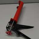 Dual Caulk Gun, Dual Component Caulking Gun, 400 mL/13.5 fl oz (1:1) Epoxy Hand Caulking Gun Dripless for Bond Adhesive Cartridge Applicator