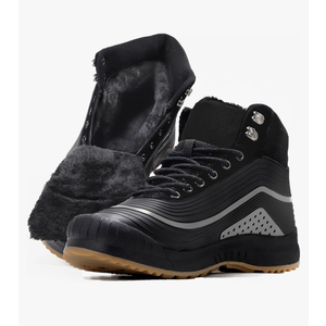 ulogu Snow Boots for Men Women丨Insulated Waterproof Fur Lined Booties丨Non Slip Lightweight Winter Shoes ,Size 40